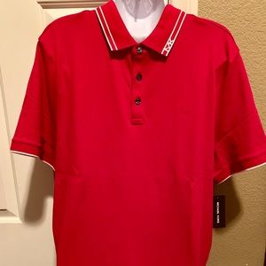 Auth, BWT  MICHAEL KORS mens polo shirt (size L)